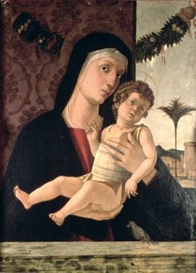 La Madonna de los Ojos Hermosos de Giovanni Bellini